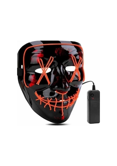 Led Işıklı Yeşil Maske Tdrtr Çok Renkli