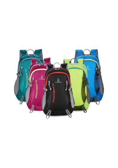 Dancemonkey 30l Suya Dayanıklı Hafif Yürüyüş Sırt Çantası - Kamp Tırmanma Bisiklet Seyahat İçin Siyah