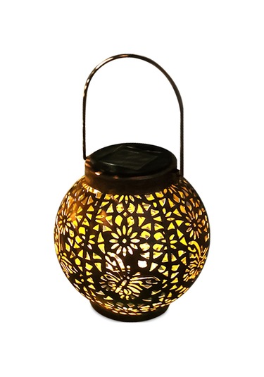 Veranda Çim Küresel İskelet Projeksiyon Lambası Metal L6343-1 Diğer