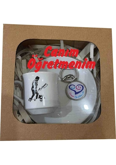 öğretmenler günü hediyesi atatürk baskılı fincan