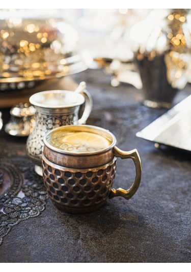 Bakır Kupa Petekli Oksit Renk