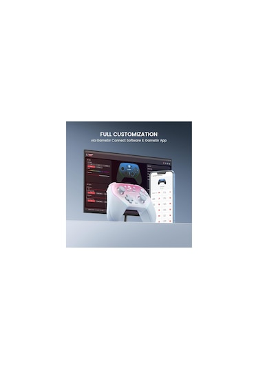 Gamesir Super Nova Hall Effect 2.4g Wireless Controller Pembe