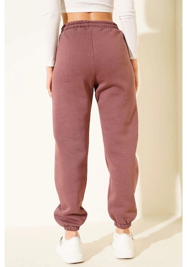 3 İplik Şardonlu Paça Lastikli Eşofman Tarçın İs001 Tarçın