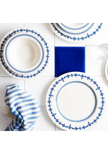 Porser Blue Orbit 24 Parça Yemek Takımı