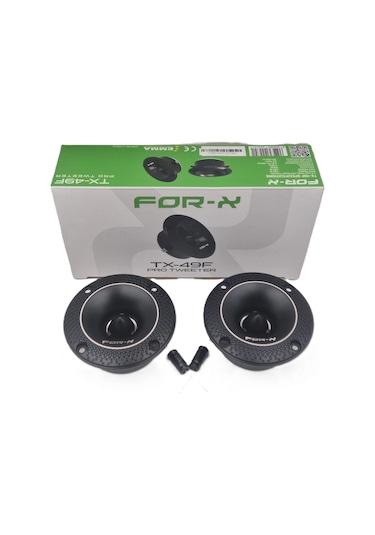 For-x Dome Tweeter 10cm - Pro 200w 100 Rms Tiz - For-x Tx-49f 10cm Dome Tweeter