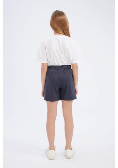 DeFacto Kız Çocuk Şort Etek B4465A825SMAR31 Antrasit