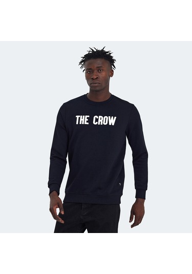 The Crow THE CROW Erkek  Lacivert Sweatshirt