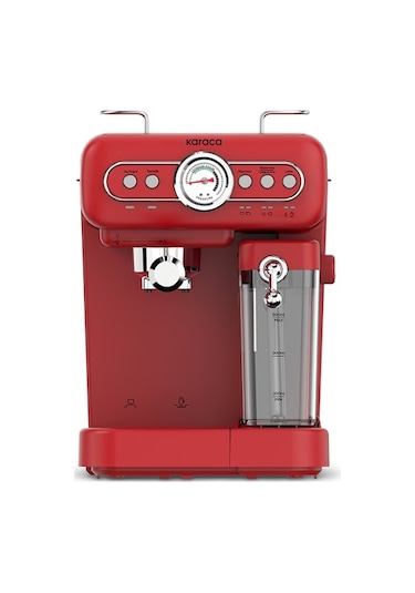Karaca Vintage Craft Süt Hazneli Espresso, Latte Ve Capuccino Makinesi Cream