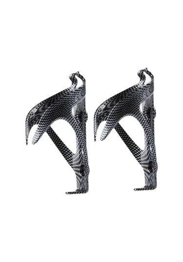 Suntek 2 Adet Bisiklet Su Şişesi Tutucu Braketi Evrensel Açık Siyah