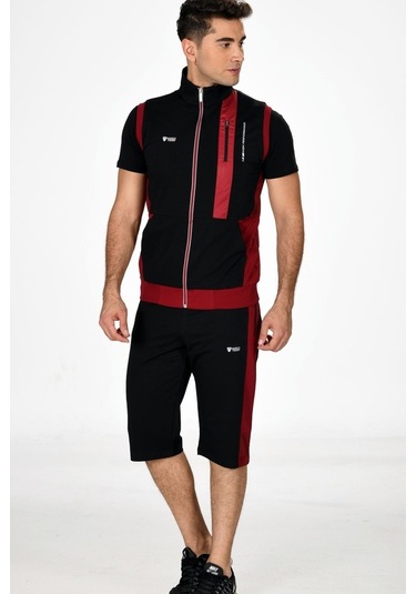 M.Ferry Erkek Y.Balıkçı Yaka 3 Lü Kaprili Eşofman Takım 19141