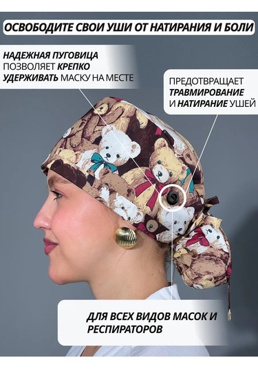 Geminiko Anesteziologlar İçin Pamuklu Tıbbi Bone 430256522