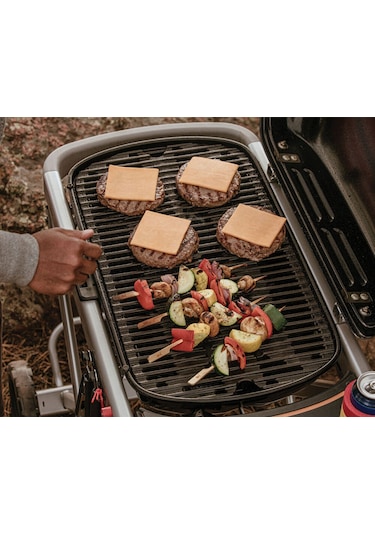 Weber Traveler Stealth Edition Taşınabilir Gazlı Izgara Siyah