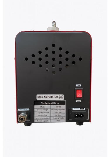 Jfınd Sd403 Duman Dedektörü Boru Kaçak Duman Sızıntısı Tespit Cih