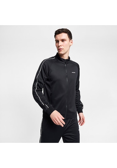 Lescon Erkek Fermuarlı Sweatshirt 26b-1041 Siyah