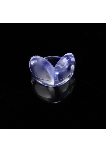 Sones 100 Adet Bebek Masası Köşe Güvenlik Örtüsü Pedi Yarım Küre Şekli Çocuk Masası Çarpışma Önleyici Koruyucu Yastık Çift Taraflı Yapışkanlı Çok Renkli