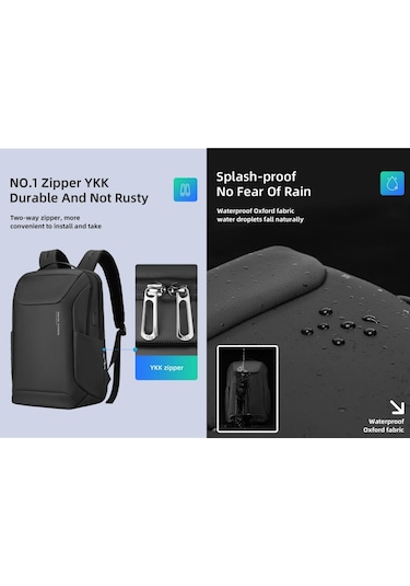 Mark Ryden MR-9111X USB Şarj Portlu Dizüstü Bilgisayar Sırt Çantası