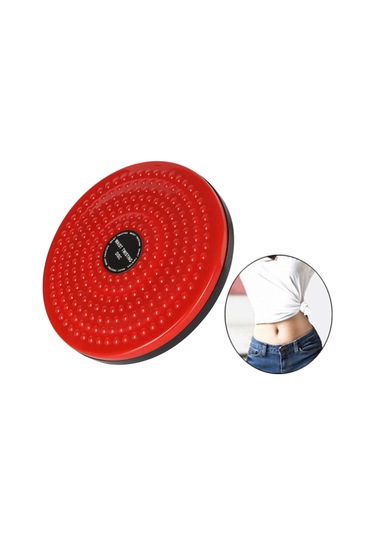 Dolıty Bel Büküm Kurulu Plaka Fitness Egzersiz Masaj Kırmızı Kırmızı