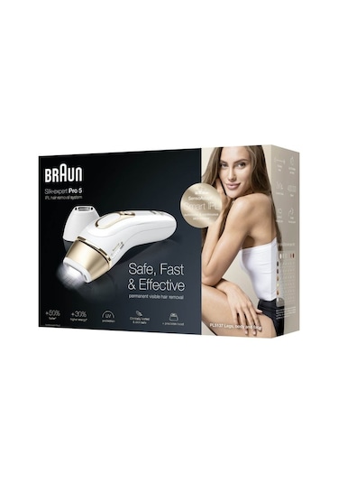 Braun Silk Expert Pro5 PL5137 Lazer Epilasyon Cihazı Beyaz