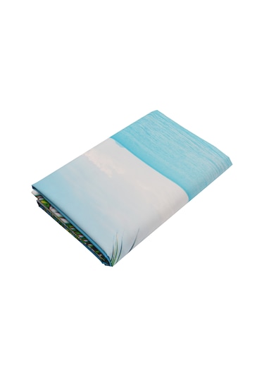 Youtek "profesyonel Fotoğraf Çekimi İçin 2.1x1.5m Polester Deniz Manzaralı Fon Perdesi" Beyaz