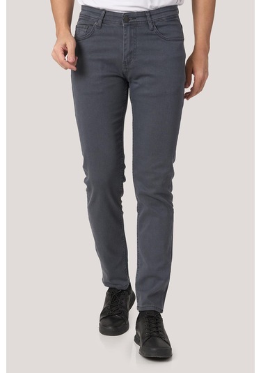 White Stone 2025-y J2505 Mdl1 Jean Pantolon 5 Cep Gümüş Gümüş