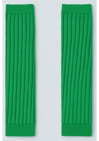 Basic Kalın Pamuk İçerikli Tozluk Çim Yeşili