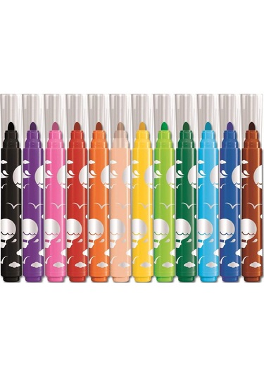 Maped Keçeli Boya Kalemi Maxi 12 Renk 846020