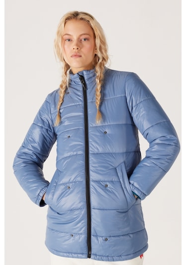 All Terrain Gear Regular Fit Kapüşonlu Çift Kullanımlı Lacivert Yağmurluk Ceket W232319114 Lacivert