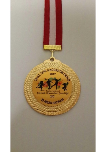 Madalya 30 Adet(Özel Kurdeleli)Baskı Dahil Fiyat Altın - Bronz - Gümüş