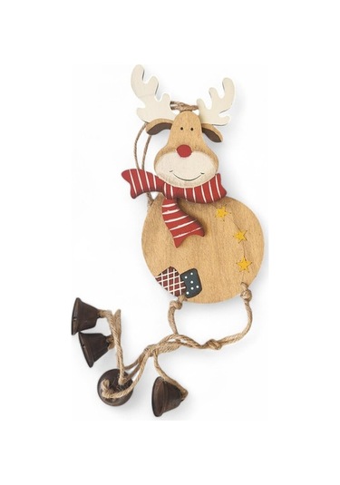 Yılbaşı Süsü Büyük Asılabilir Geyik