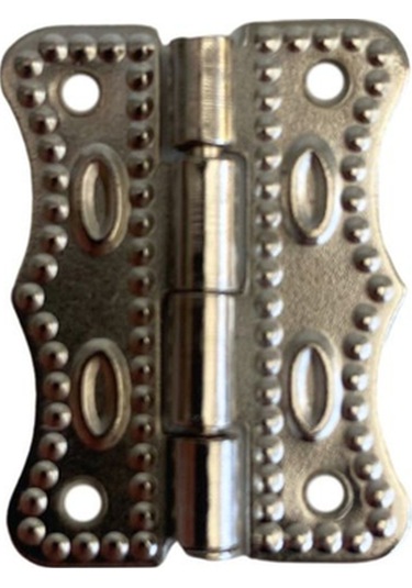 Papatya Gümüş Tavla Menteşesi Mobilya Kutu Menteşesi 4 Adet Gümüş En:3cm Boy:2cm