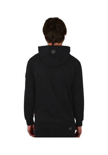 Bonesmen Erkek Kapüşonlu Sweatshirt (463014423) Siyah