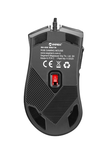 Everest Rampage SM-G06 Sagitta 6400 DPI USB RGB 8D Kablolu Oyuncu Mouse