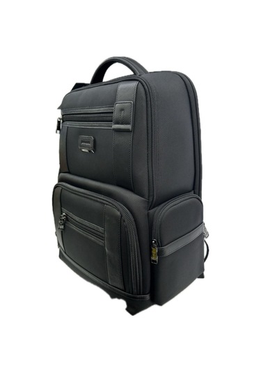 Pierre Cardin 01pc00301 Deluxe Laptop Sırt Çantası Siyah Siyah