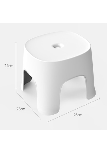 Suntek Banyo Taburesi Masa Oturma Odası Ofis Beyaz Için Sağlam