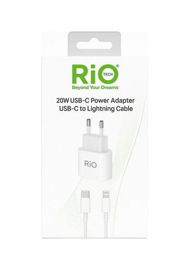 Riotech 20w Type-c Adapter To Lightning Cable