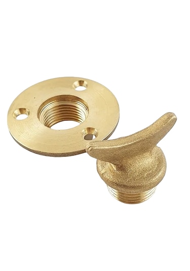 2'li Sarı Pirinç Miçoz. 3/8"-10mm. Su Gider Miçoz Komple