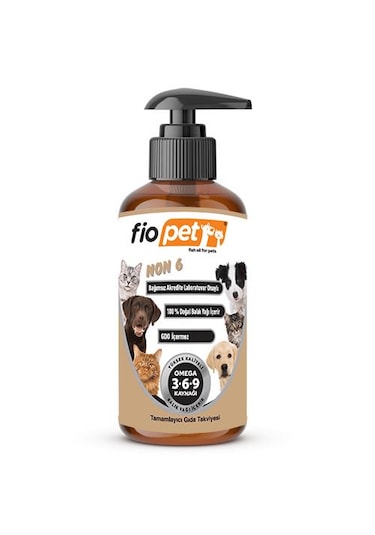 Fiopet Kedi ve Köpek Non 6 Balık Yağı 65 ML