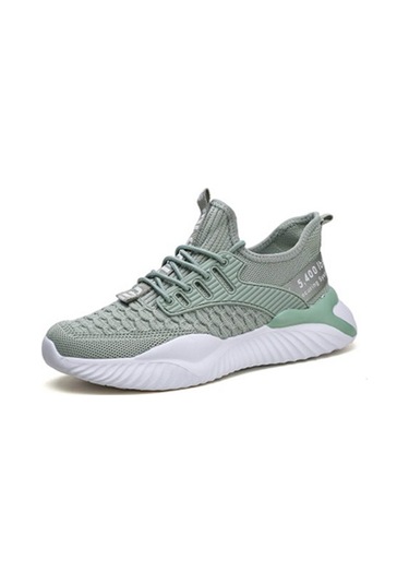 Teltree Erkek Zm-68 Yeşil Spor Ayakkabı 43 Numara - Nefes Alıcı Uçucu Dokuma, Kayışlı, Günlük Kullanıma Uygun, Dayanıklı, Trendy Diğer