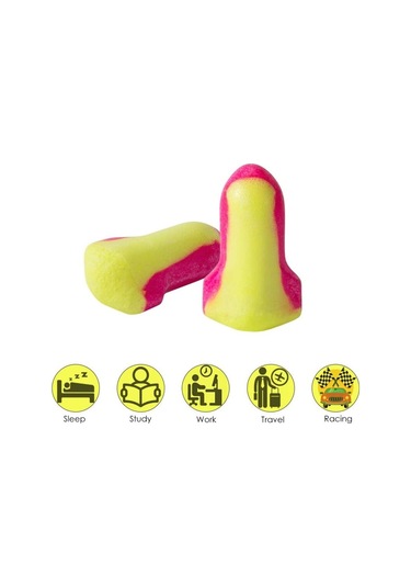 Uyku İçin 20 Çift Kulak Tıkacı, Trafik Gürültüsüne Karşı Gürültü Azaltıcı Yumuşak İşitme Koruması, Çalışma Gezileri, Konserler, Fitness Ve Spor İçin