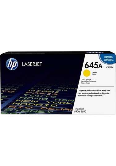 Tonersepeti Hp 645a-c9732a Sarı Toner