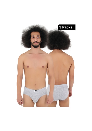 Cnt Erkek Slip Külot Likralı 3'lü Premium Paket Beyaz