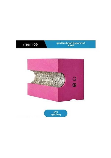 Tongxida Kavisli Kenar Düzeltici, Seramik-mermer-çimento Taşları İçin, Ergonomik 60 Kavisli El Zımpara Bloku