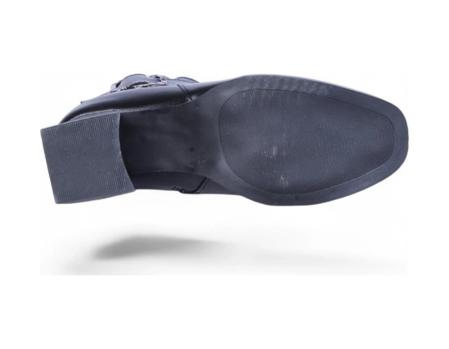 Scarletta S15 Cilt Siyah 7cm Kadın Topuklu Bot Siyah