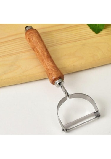 Ahşap Saplı Soyacak Meyve Sebze Soyacağı Çok Renkli