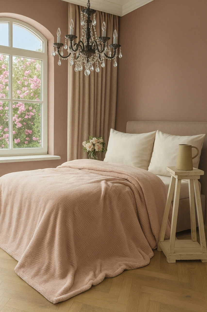 Vıncent Battaniye 200 220 Pudra Pudra