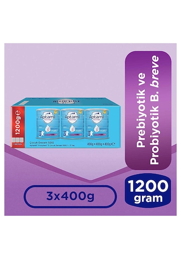 Aptamil Prosyneo 3 Prebiyotikli Probiyotikli Devam Sütü 400 G x 3 Adet 1200 G