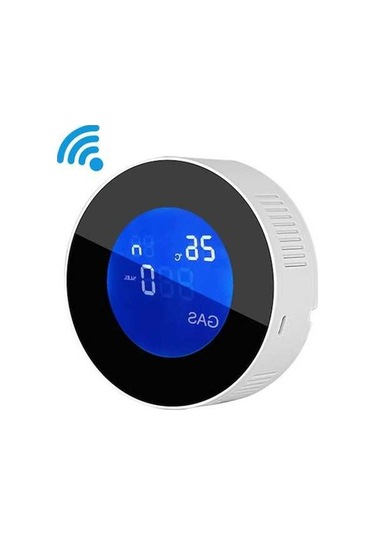 Supermarket1 Şehir Gaz Alarmı, Wıfı Entegre, Akıllı Telefon İle Gaz Kaçağı Ve Felaket Bildirimi, Yüksek Hassasiyetli Dedektör