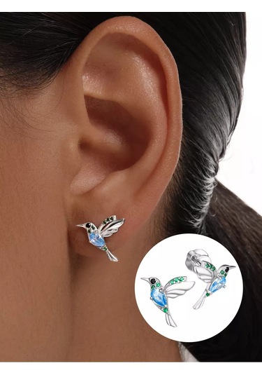 Marıola Küpe Çivileri 925 Ayar Gümüş Kuşlar 169306783 Diğer