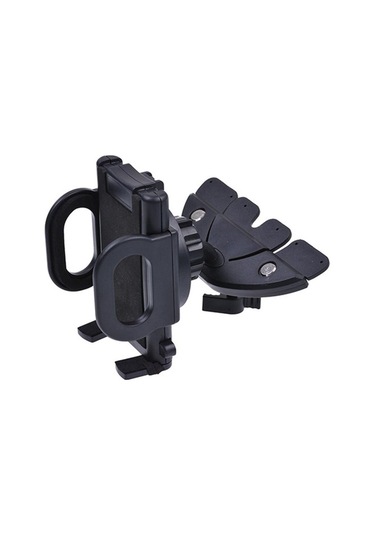 Luckysouk Betty Becky İphone Uyumlu Cep Telefonu Gps Için Evrensel Dönebilen Araç Cd Yuvası Montaj Braketi Tutucu Siyah Havalandırma Hayır Onf3dh