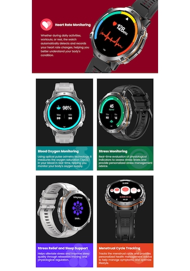 Harvox X2 Pro Tank Outdoor Akıllı Saat (İthalatçı Garantili)